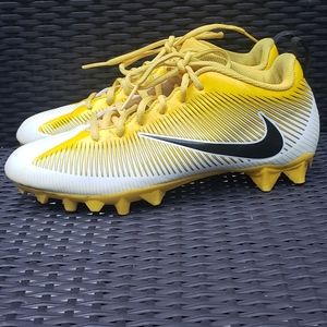 Nike Vapor Strike 5TD Men 8.5 Cleat White Yellow